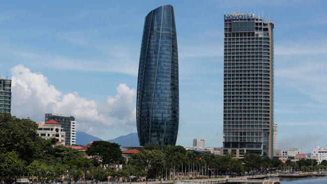 Trung tâm hành chính TP Đà Nẵng. Ảnh: Hồng Vĩnh.