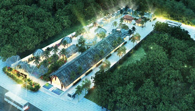 Nhà hàng Vạn Chài tại số 2-4 đường Lê Hồng Phong (nối dài), thành phố Vũng Tàu.