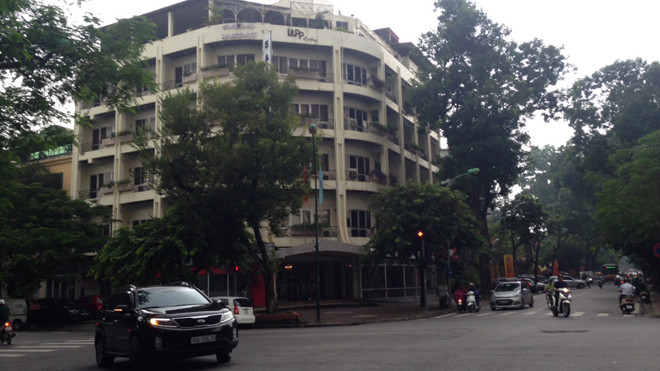 Mảnh đất vàng 80 Lý Thường Kiệt được định giá 28 triệu đồng/m2. Ảnh: Sỹ Lực.