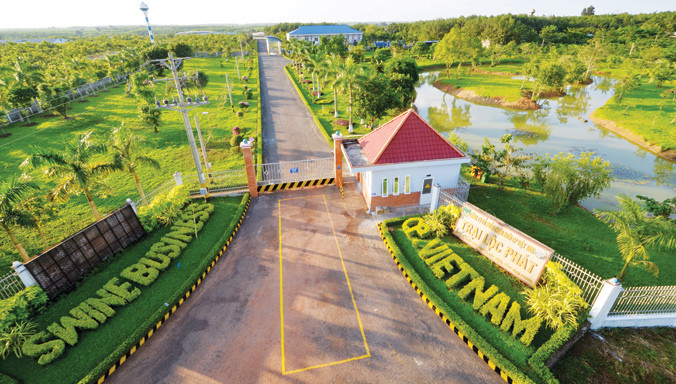 Hệ thống trang trại của CPV được phát triển theo quy mô công nghiệp, xa khu dân cư.