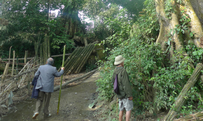 Người dân Lạng Sơn vào rừng săn dược liệu bán sang Trung Quốc. Ảnh: Duy Chiến.