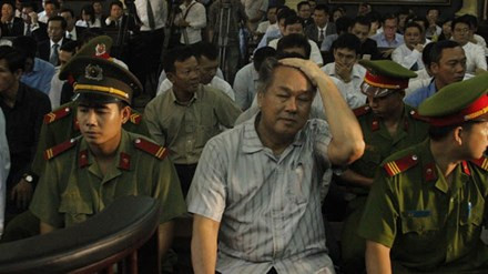 Bị cáo Phạm Công Danh tại tòa