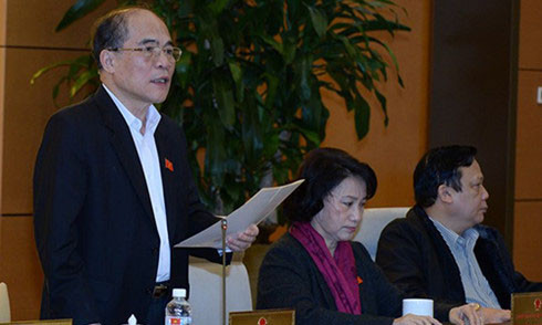 Chủ tịch QH Nguyễn Sinh Hùng