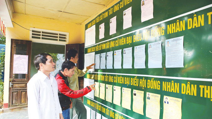 Không để thế lực thù địch phá hoại bầu cử