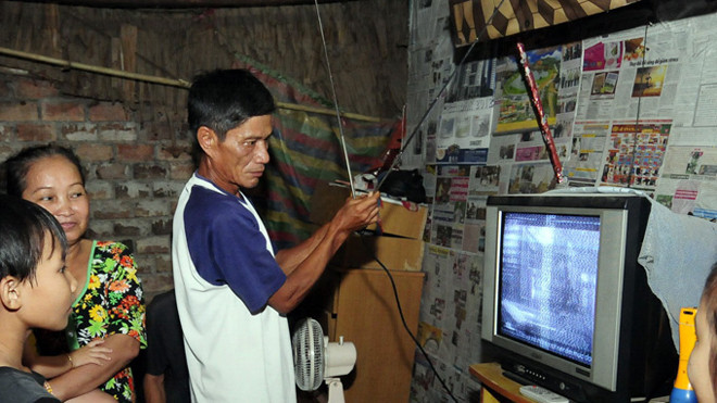 Người dân sẽ được xem chất lượng truyền hình cao từ số hóa (ảnh minh họa).