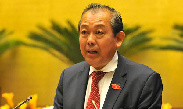 Phó Thủ tướng Trương Hòa Bình 