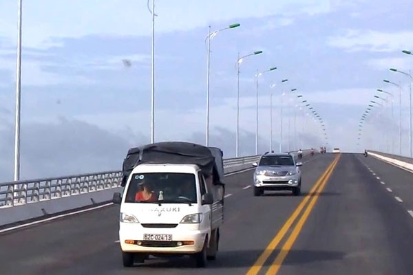 Dự án BOTcầu Cổ Chiên. Ảnh: Giao thông