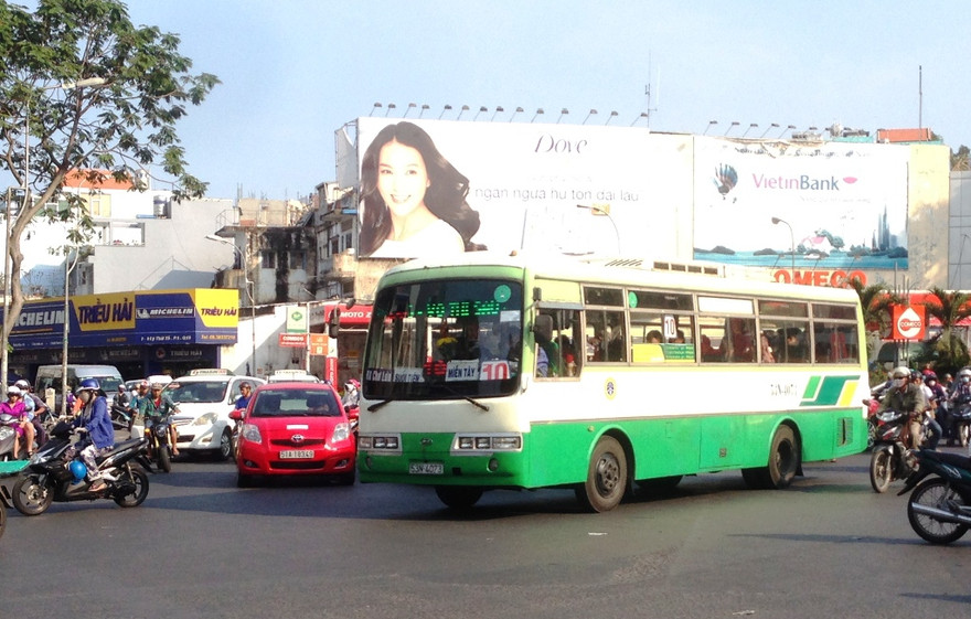 TPHCM lắp camera an ninh trên xe buýt
