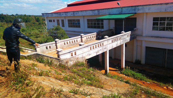 Chợ huyện Tuy Đức đầu tư 7 tỷ đồng bỏ hoang.