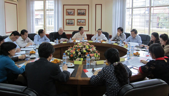 Ban Tuyên giáo T.Ư làm việc với HALOVI.