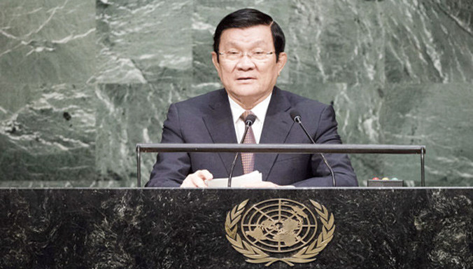 Chủ tịch nước tại diễn đàn Hội nghị thượng đỉnh.