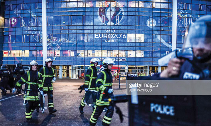 An ninh Pháp diễn tập chống khủng bố tại EURO 2016.
