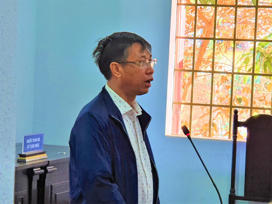 Bị cáo Đinh Chí Dũng