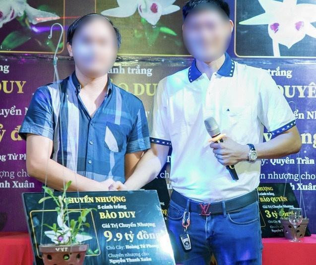 "Giao dịch" lan đột biến 5 cánh trắng Bảo Duy trị giá 9,9 tỷ diễn ra trong tháng 3