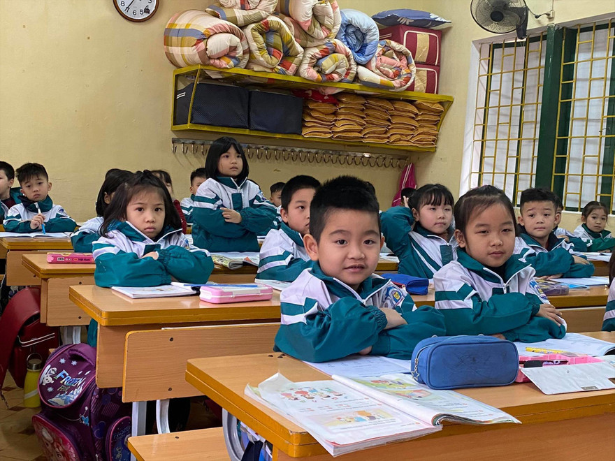 Học sinh lớp 1 khó có thể học trực tuyến