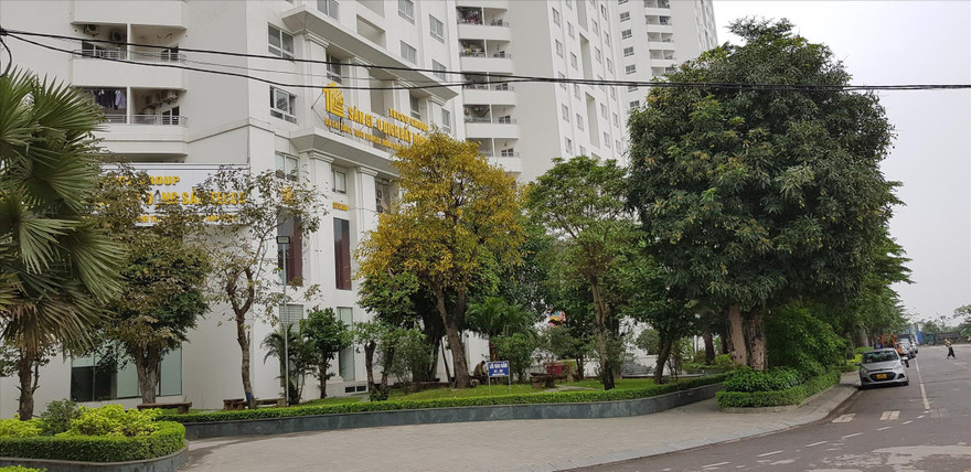 Khu nhà ở xảy ra khúc mắc đã được Cty Tecco hoàn thiện. Ảnh: K.N