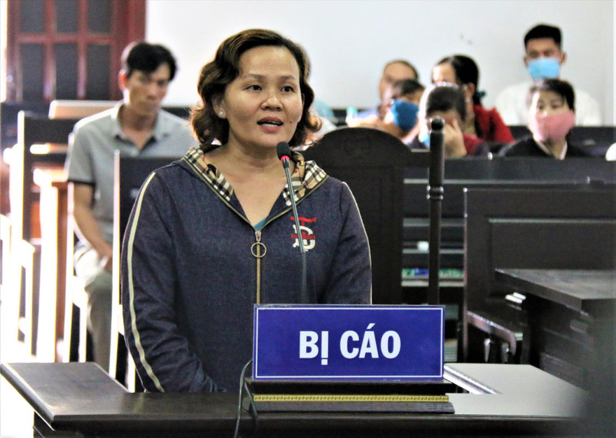 Bị cáo Nguyễn Thị Thu Hòa