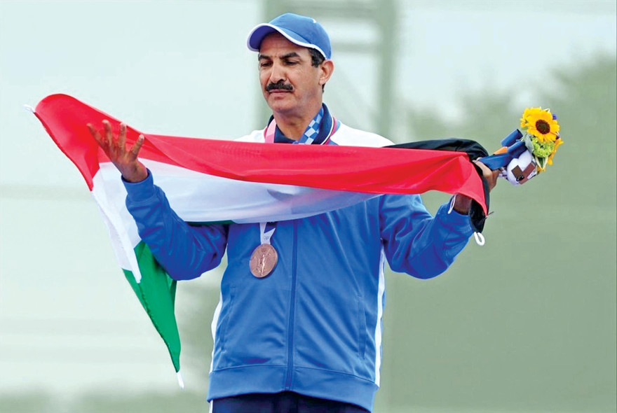 Xạ thủ Kuwait, Abudullah Al-Rashidi. Ảnh: GETTY IMAGES
