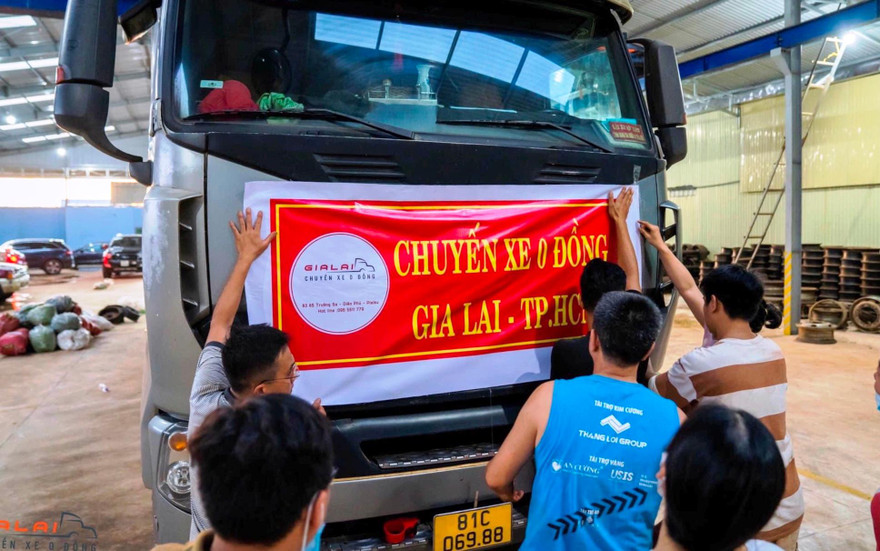 “Chuyến xe 0 đồng” của anh Trí khởi xướng ở Gia Lai