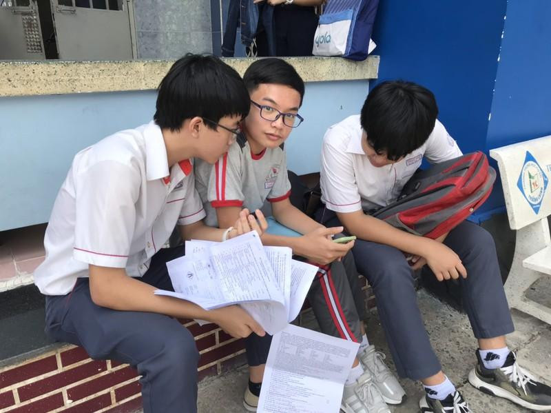 Thí sinh dự thi lớp 10 tại TPHCM năm học 2020-2021