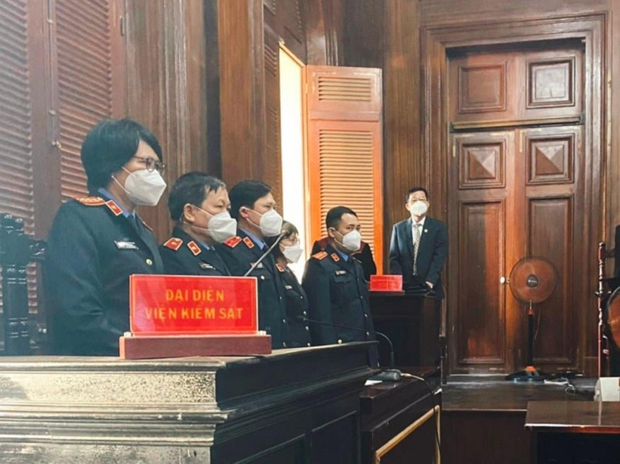 Dự kiến hôm nay Viện Kiểm sát sẽ nêu quan điểm vụ án tại phiên tòa. Ảnh: Tân Châu