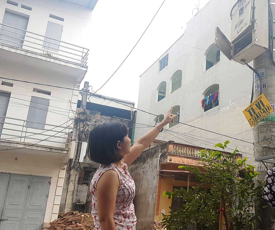 Các chủ trọ ở Quế Võ đã được hướng dẫn kê khai, làm hợp đồng áp giá điện mới