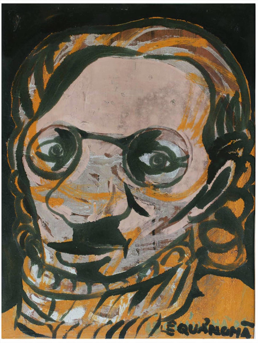 Bức “Chân dung” của hoạ sỹ Lê Quảng Hà được bán giá 60 triệu đồng 