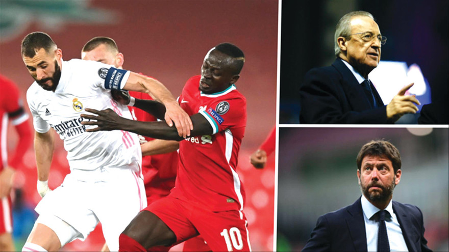 Real Madrid của Perez và Juventus của Agnelli có nguy cơ bị cấm tham dự Champions League 