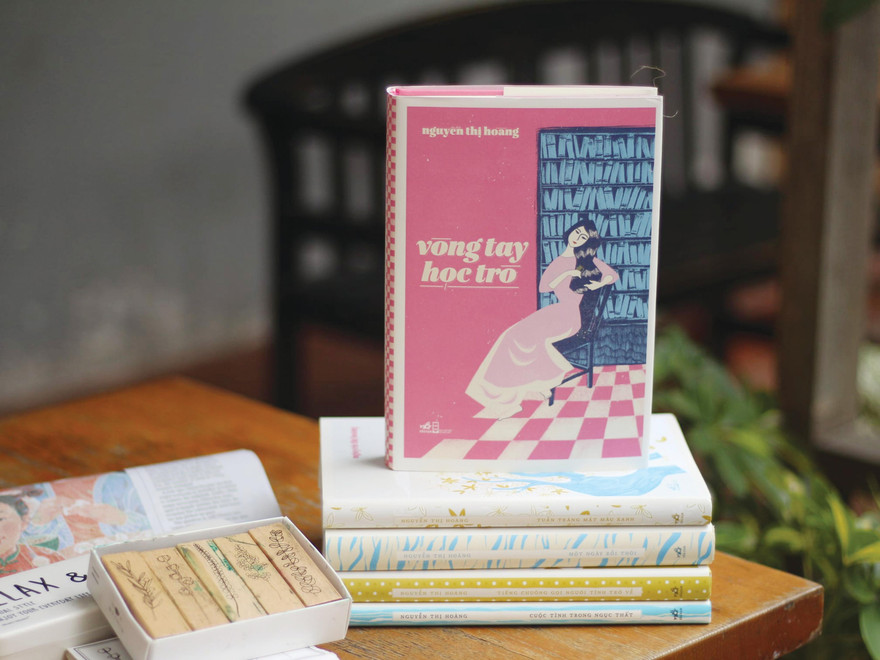 Bộ tiểu thuyết 5 cuốn nổi tiếng của nhà văn Nguyễn Thị Hoàng vừa được tái bản và ra mắt trở thành sự kiện văn chương gây chú ý đầu năm 2021ảnh: Nhã Nam
