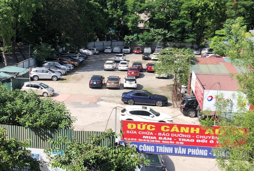 Đến sáng 28/6 bãi xe lậu Đức Cảnh Auto vẫn hoạt động bình thường