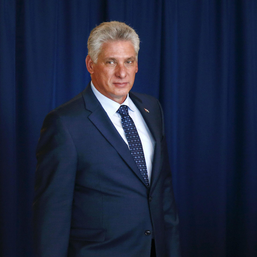 Chủ tịch nước, Bí thư thứ nhất Đảng Cộng sản Cuba Miguel Díaz-Canel ảnh: AP/Sputnik 