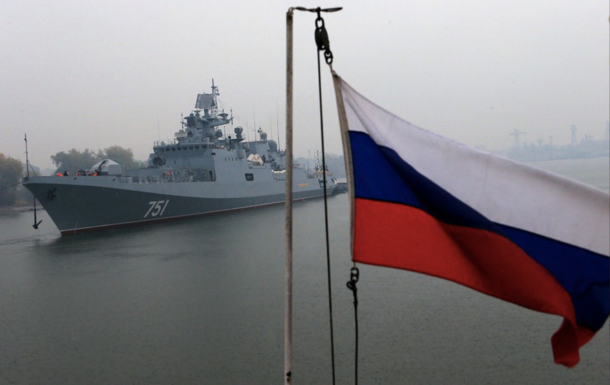 Tàu hộ vệ tên lửa Đô đốc Essen của Hải quân NgaẢnh: Sputnik