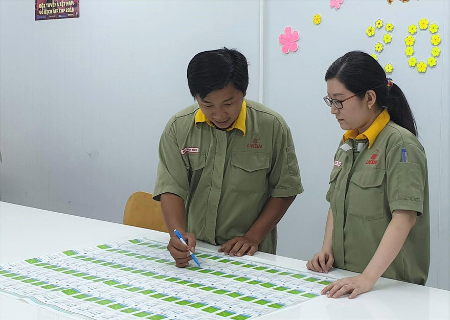 “Cây sáng kiến” Bùi Thanh Nghị năng nổ, nhiệt huyết trong công việc .Ảnh: NVCC