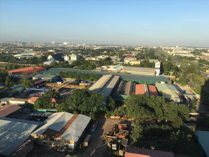 Một phần KCN Biên Hòa 1 đang được chuyển đổi công năng