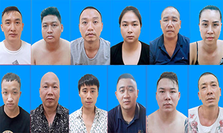 Nhóm đối tượng bị khởi tố 