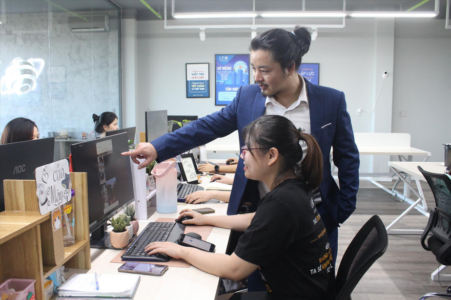 Dương Xuân Phi ước mơ xây dựng nền tảng tìm kiếm, kết nối và hỗ trợ du lịch “make in Việt Nam”. Ảnh: Giang Thanh