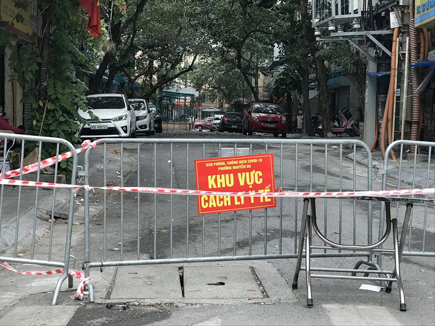 Hà Nội hiện vẫn ghi nhận nhiều ca dương tính SARS-CoV-2 cộng đồng, kéo theo việc xuất hiện nhiều F1 Ảnh: Trường Phong 