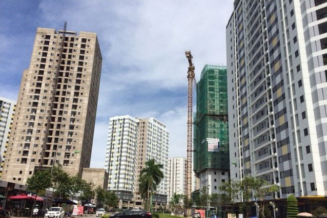 Theo Savills Việt Nam, trong nửa cuối năm 2017, khoảng 23.500 căn hộ từ 45 dự án sẽ được tung ra thị trường Hà Nội. Ảnh minh họa