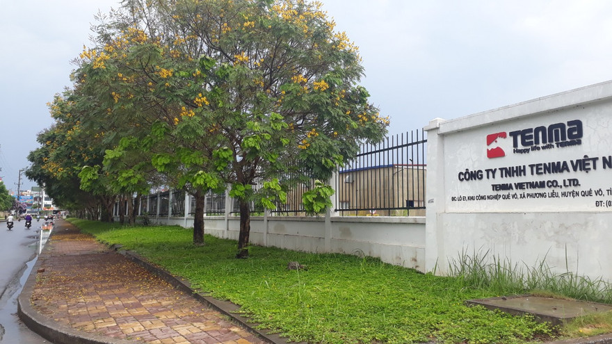 Trụ sở Cty TNHH Tenma Việt Nạm tại Khu công nghiệp Quế Võ, Bắc Ninh 