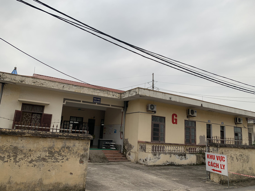 Khu vực cách ly y tế ở tỉnh Bắc Ninh