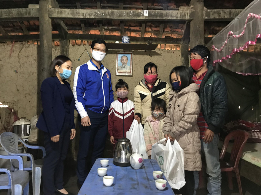 Đoàn Thanh niên Bắc Giang kêu gọi, phối hợp tặng thực phẩm cho người nghèo 