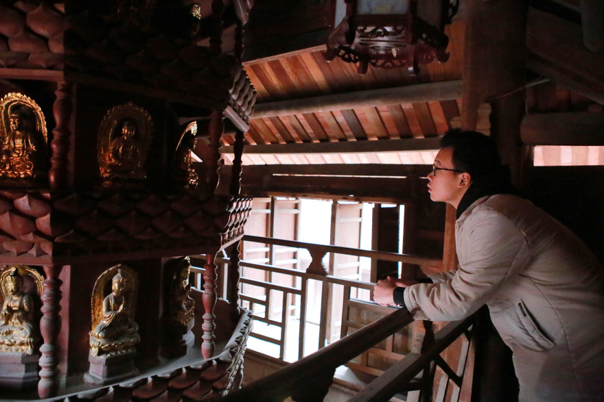 Cửu phẩm liên hoa ở chùa Bút Tháp