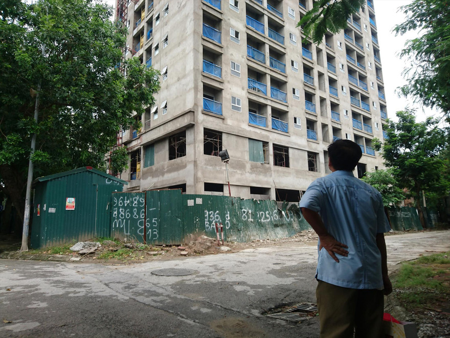 Khung giá đất tăng khiến giá nhà tăng theo Ảnh: Như Ý 