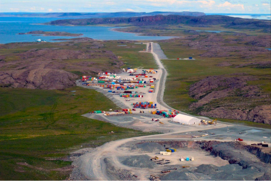 Khu vực mỏ vàng Hope Bay ở miền bắc Canada ảnh: Wikipedia 