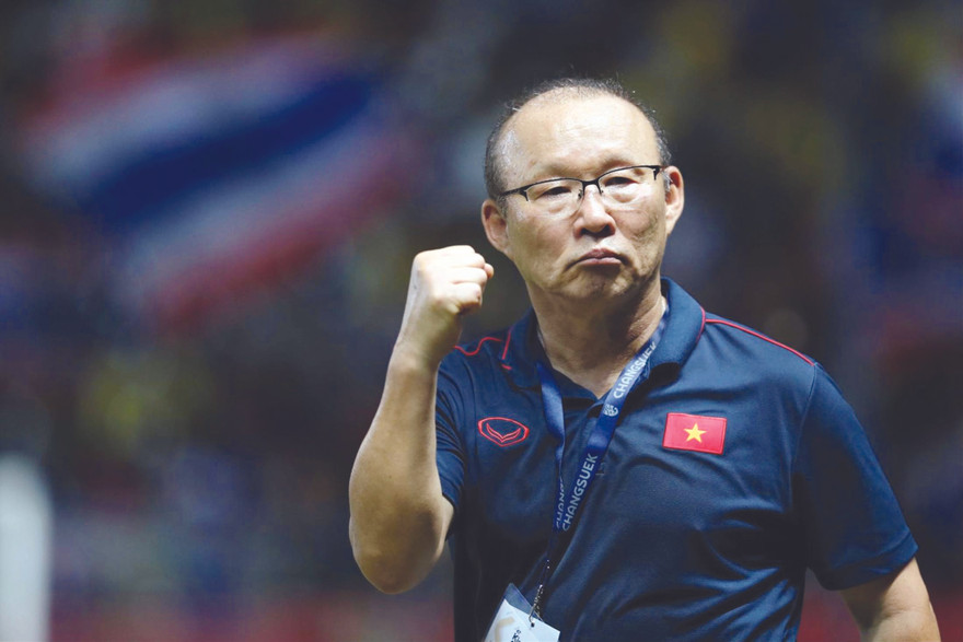HLV Park Hang Seo vừa được đưa vào danh sách 9 nhà cầm quân xuất sắc nhất châu Á