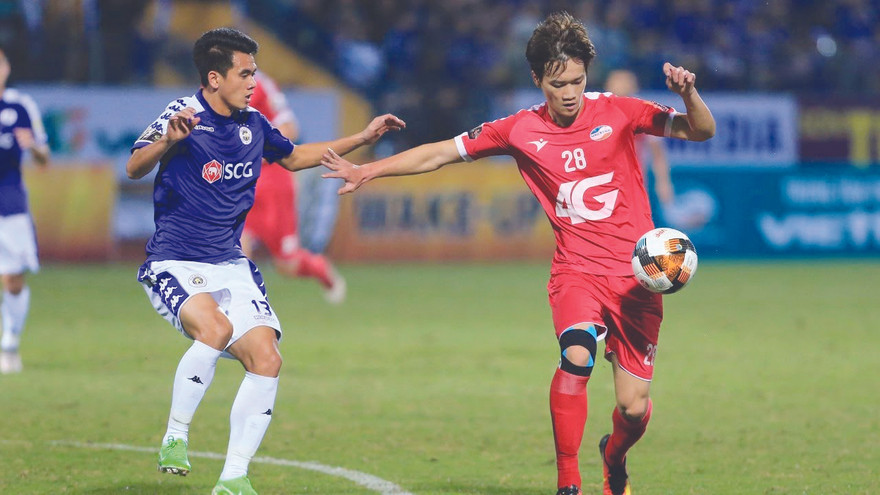 CLB Hà Nội và Viettel từng bất phân thắng bại trong cuộc đọ sức gần dây 