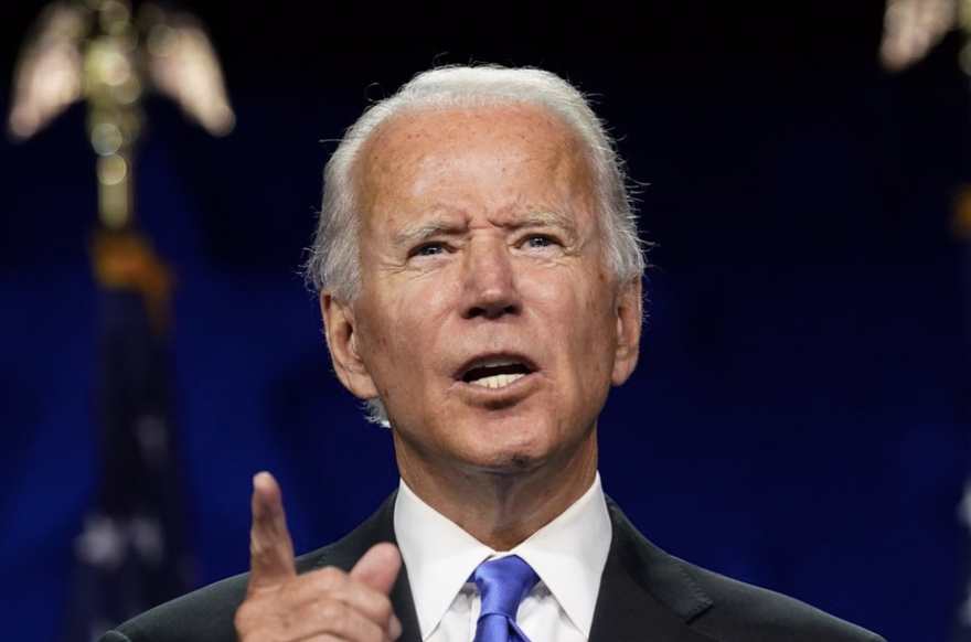 Ông Joe Biden chính thức được đảng Dân chủ đề cử làm ứng viên tổng thống từ ngày 20/8 ảnh: AP 