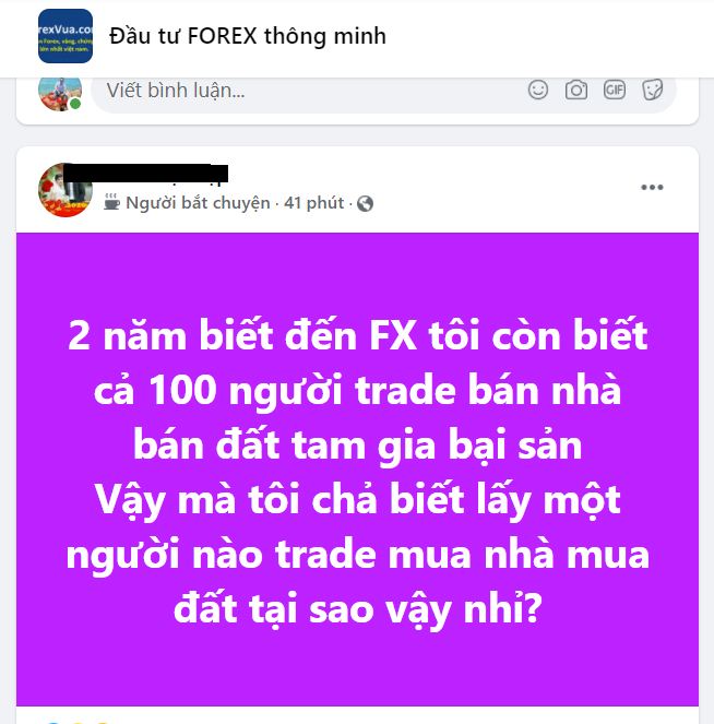 Nhiều nhà đầu tư Forex cho biết, chưa bao giờ kiếm được lãi ở thị trường này