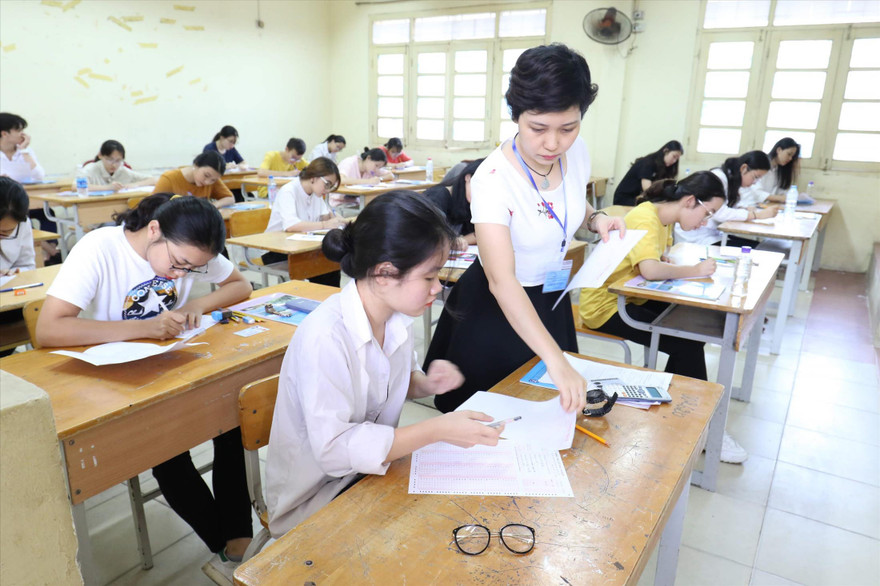 Thi tốt nghiệp THPT trong bối cảnh hiện nay có quá mạo hiểm? Ảnh: Như Ý 