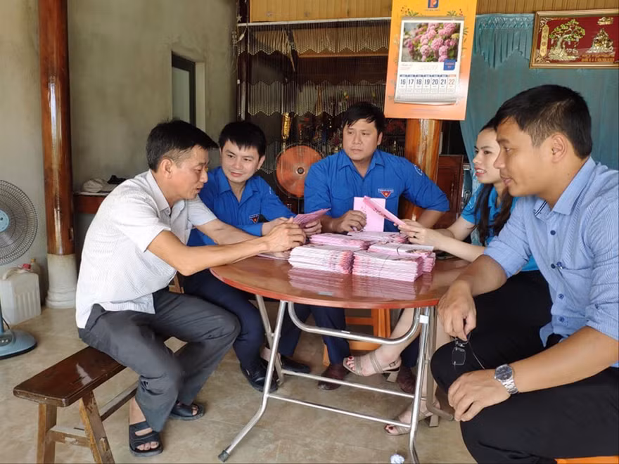 ĐVTN vận động gia đình tạm hoãn đám cưới, giảm khách mời trong đám cưới để phòng dịch Covid -19 Ảnh: PV 
